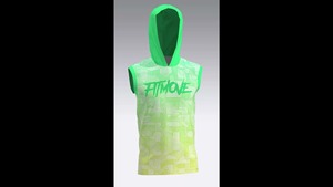Ensemble maillot sans manches et short à capuche 7v7, respirant, séchage rapide, coupe extensible, grandes tailles, avec drapeau imprimé par sublimation personnalisé sur le devant - Product Image 6