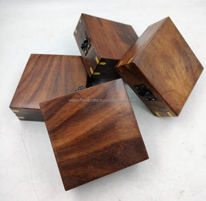 <b>Wooden</b> Storage <b>Box</b> Customise logo Design Natural Wood <b>Box</b> Elegant Acacia Wood <b>Keepsake</b> <b>Box</b> from India - Product Image 4