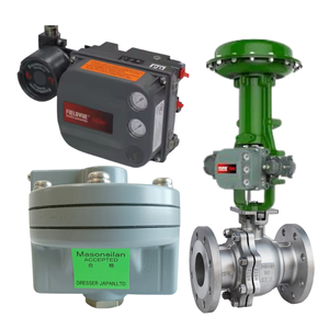 อุปกรณ์ควบคุมลม Emerson Fisher657 667 รุ่น DVC6200 AD PD วาล์วโพซิชันเนอร์ Masoneilan BR400 แอมพลิฟายเออร์รีเลย์ มีสินค้าในสต็อก - Product Image 1
