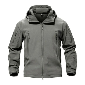 Custom <b>Men</b> Winter Sports Softshell Jackets Outdoor Camping Coats <b>Thermal</b> Waterproof Quick Dry Breathable Softshell Jacket - Product Image 5