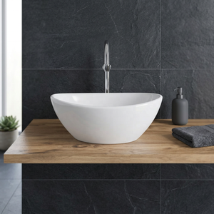 Vistaar Round Porcelain Eco-Friendly Modern Art Wash Basin For Hospital Mall And Villa Use - Product Image 5
