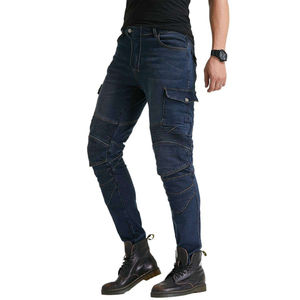 High Quality Plus Size Motorcycle Riding <b>Jeans</b> Customizable Street <b>Biker</b> Fashion Denim for Outdoor Motorbike Activities - Product Image 2