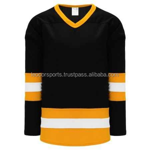 Maillots de hockey sur glace personnalisés, service d'usine en gros, sublimation de haute qualité, tissu en maille respirant, pour équipes extérieures - Product Image 3