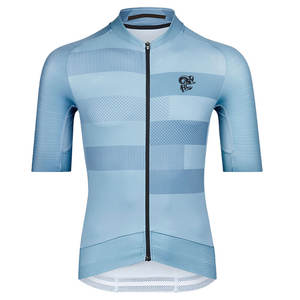 Maillot de Ciclismo de Manga Corta de Ajuste Avanzado para una Mayor Velocidad, con Cintura Elástica y Diseño de Cremallera Oculta Suave - Product Image 1