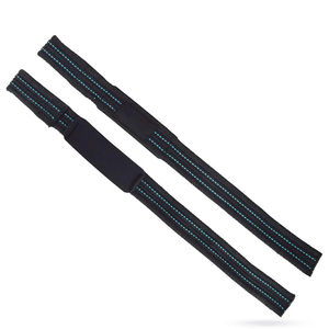 New Design Soft Breathable Non-Slip Neoprene Wrist <b>Straps</b> <b>for</b> Weightlifting Deadlift Power <b>Lifting</b> Exercise Gym Strength - Product Image 2