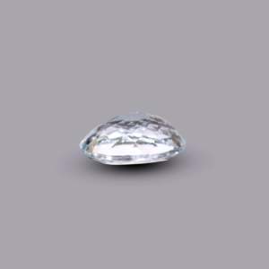 Natural Sky Blue Aquamarine 4.8 Carat Oval Cabochon Loose Gemstone for Fine Jewelry - Product Image 3