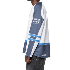 Top Premium Flame Mesh Jersey Oversized Streetwear Racing Graphic Sports Jersey Men Polyester OEM Manufacturer Wholesale Jersey - Product Image 6