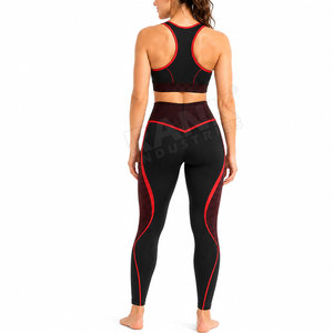Conjuntos de Yoga Transpirables de 3 Piezas Más Vendidos, Cintura Elástica Ligera, Ajuste Cómodo, Ropa Deportiva, Conjuntos de Yoga Transpirables de 3 Piezas - Product Image 4