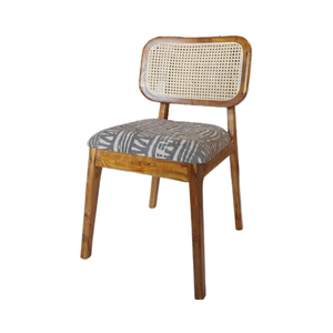 Silla de Restaurante de Ratán de Madera con Acabado en Madera de Mango, Diseño Resistente para Exteriores, Muebles Modernos para Restaurante - Product Image 2