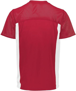 Maillot de football américain d'hiver en gros, blanc, en maille, col rond, respirant, manches courtes, uniforme pour homme, numéro 31, imprimé à l'avant - Product Image 3