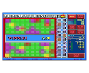 เครื่องเกมอาร์เคด Texas Keno 4H&TNT รุ่น Wms550 Pot Gold ของผู้ผลิต Coin Pusher Pog Board  กระดานเกมหลายเกมสำหรับห้องเกม - Product Image 2