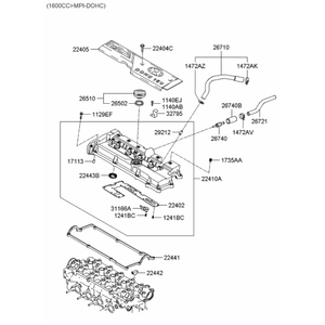 Nouvelles pièces et accessoires automobiles et pour camions Accent 2672022620 - Product Image 1