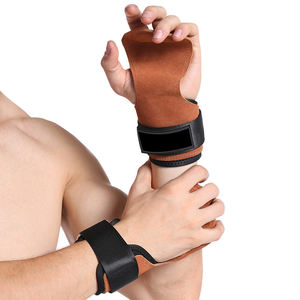 Sangles de musculation pour soulevé de terre, antidérapantes, avec support de poignet et logo personnalisé - Product Image 3