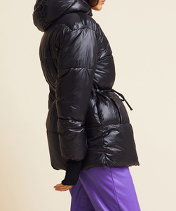 Veste matelassée d'hiver pour femme, élégante, décontractée, mode urbaine, imperméable, en coton teint écologique, vente en gros, haute qualité - Product Image 4