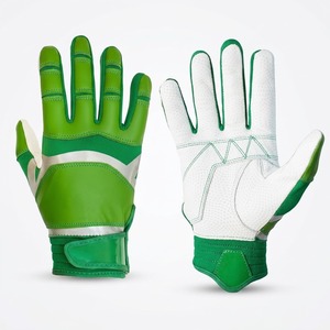 Gants de frappe en cuir avec drapeau américain, rouge, blanc, bleu, rembourrés, fermeture auto-agrippante, unisexe, adulte, entraînement - Product Image 2