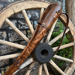 Sac à armes en cuir léger et robuste, vente en gros, design personnalisé et prix abordable, sac à armes en cuir très vendu - Product Image 6