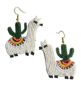 Pendientes colgantes de ancla con cuentas de lujo hechos a mano personalizados pendientes de cuentas de trabajo de lágrima de moda para mujeres y niñas - Product Image 4