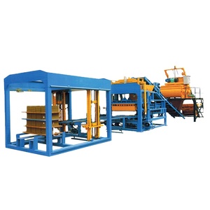 Máy làm gạch bê tông QT4-15 mật độ cao hoàn toàn tự động máy làm gạch Máy làm khối - Product Image 5