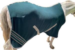 Manta de Lana para Montar a Caballo Hecha a Mano de Alta Calidad al por Mayor |   Lámina Ajustable con Cordón de Seguridad |   Alfombra Estable de 80 Pulgadas - Product Image 3