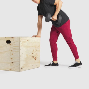 Pantalon de jogging slim personnalisé pour homme, avec cordon de serrage, taille élastique, coupe affinée, bas resserré, pour la gym et la détente, vente en gros OEM - Product Image 3