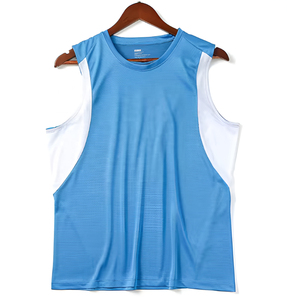 Débardeur pour homme, écologique, respirant, tricoté, séchage rapide, en spandex/coton, pour la gym, la musculation, le fitness, vêtements de sport personnalisés - Product Image 6