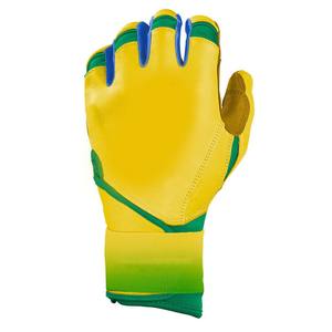 Vente chaude Gants de frappe de baseball professionnels Logo personnalisé Gants de frappe pour adultes Paume en cuir véritable Gants de frappe de softball - Product Image 5