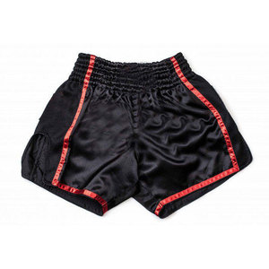 Pantalones Cortos de Entrenamiento de Muay Thai de Alto Rendimiento para Hombre, Cintura Elástica Cómoda, Secado Rápido y Transpirable, Tela de Satén/Poliéster - Product Image 1