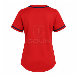 Nuevo Diseño de Uniforme de Softbol Estampado, Conjunto Deportivo Personalizado para Equipo, Manga Corta, Transpirable y Ecológico - Product Image 2