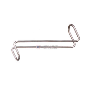 Retractor Quirúrgico Manual Collin para Wundhak de 16 cm, en Forma de S, de Acero Inoxidable, Instrumentos Médicos al por Mayor - Product Image 1
