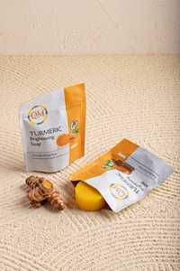 Turmeric Brightening Facial <b>Soap</b> Bar-Handmade Transparent Medicated Moisturizing Face Wash for All Skin Types - Product Image 5