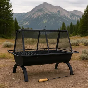 Brasero de Jardín Premium ZAHID EXPORTS ZE-3603I, Recipiente Metálico para Fogatas, Elegante Calentador para Exteriores, 15000-39999 BTU, Ecológico - Product Image 2