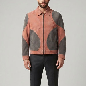 Luxury <b>Suede</b> <b>Leather</b> <b>Jacket</b> With Minimalist Design Comfortable Fit Premium For Men Fashion And Daily Lifestyle Wear - Product Image 3