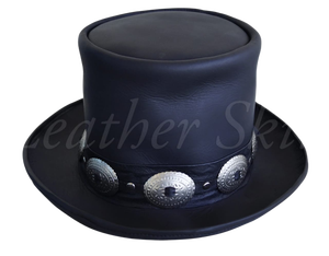 HS Party Style Top <b>Hat</b> With Metal Chain <b>Band</b> Unisex Adult Party <b>Hat</b> Four Seasons Wear - Product Image 4