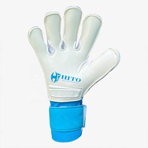 Gants de gardien de but professionnels de protection personnalisés, gants d'entraînement pour gardien de but, impression en silicone sur le dos de la main, contact sur la paume avant Letax - Product Image 3