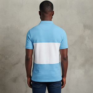 Polo d'été décontracté pour homme à manches courtes 100 % coton séchage rapide 2 couleurs Logo imprimé personnalisé Anti-boulochage Tee-shirt de golf pour homme - Product Image 4