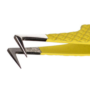 High Quality Eyelash Extension Tweezer Lightweight Anti <b>Slip</b> Grip Lash Applicator Tool For Professional Lash Artists & Beginners - Product Image 2