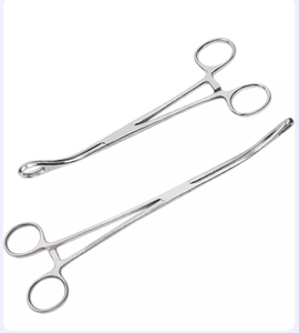 คีมจับฟองน้ำคุณภาพสูง เกรดทางการแพทย์ ผลิตจากเหล็กกล้าไร้สนิม สำหรับการผ่าตัดทั่วไป - Product Image 1