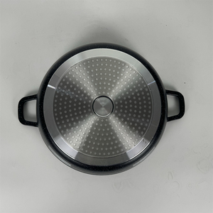 Multipurpose Non Stick Casserole Featuring Granite Stone Coating Heavy Duty Aluminum Core Tempered Glass - Product Image 3