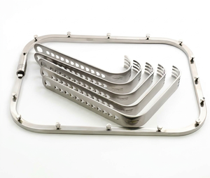 Écarteur de hanche auto-fixant à cadre carré de qualité supérieure pour chirurgie orthopédique et arthroplastie, instrument orthopédique en acier inoxydable - Product Image 4