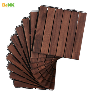 Azulejo de cubierta de madera de acacia natural de Vietnam Diseño tradicional para apartamentos y villas al aire libre Material de metal duradero - Product Image 2