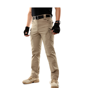 Multiple Pockets Functional Comfortable Cargo Pants with Cotton Blend Pants Perfect for Daily Wear - Product Image 5