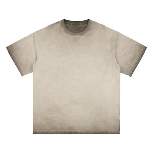 เสื้อยืดพรีเมียมผ้าฝ้าย 100% 240 GSM สไตล์สตรีทแวร์ รับผลิตเสื้อยืดแบรนด์ของคุณเอง พร้อมบริการ OEM ODM ขายส่งจากโรงงาน - Product Image 3