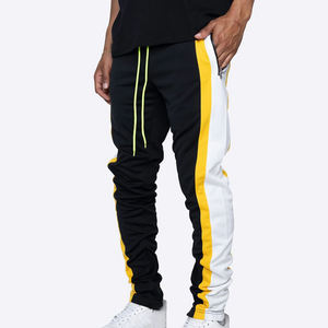 Pantalones Deportivos de Hombre con Cordón y Bolsillos en Contraste, Pantalones Ajustados, Pantalones Casuales Holgados para Hombre, Primavera-Otoño - Product Image 5