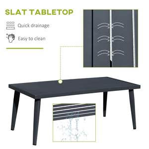 Set di mobili da giardino in alluminio bianco crema 4 pezzi per giardino esterno con tavolino da caffè poltrone da conversazione cuscini per divano - Product Image 6