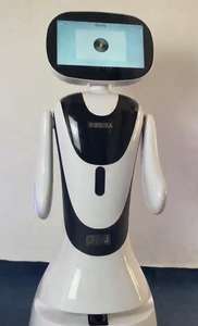 Robot de Recepción Comercial con Ruedas <span class=keywords><strong>Mi</strong></span> City 2025, IA de Chat, Reconocimiento Facial, Navegación Automática, para Aeropuerto, Hotel, Banco - Product Image 2