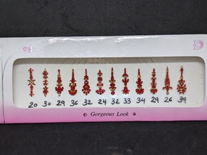 ชุดบินดีทำมือระดับพรีเมียม ประดับคริสตัลและกำมะหยี่ สำหรับเจ้าสาว ขายส่งจากอินเดีย - Product Image 5