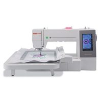 Machine à coudre et à broder USHA Memory Craft, équipement de couture informatisé suspendu gratuit pour usage en atelier