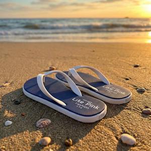 Sandales personnalisées de haute qualité en EVA et caoutchouc PVC pour l'extérieur, à bout ouvert, avec soutien de la voûte plantaire et sangles antidérapantes, idéales printemps-été - Product Image 1