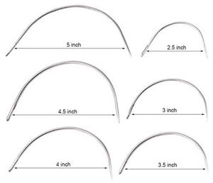 Aiguille à tresser en forme de C pour extensions de cheveux, outil de précision pour coiffeurs professionnels, idéal pour les services de tressage et d'extension capillaire - Product Image 6