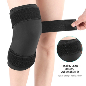 Adjustable Neoprene <b>Knee</b> <b>Wraps</b> with Hook & Loop Closure for <b>Knee</b> Protection Unisex All Seasons Use - Product Image 1